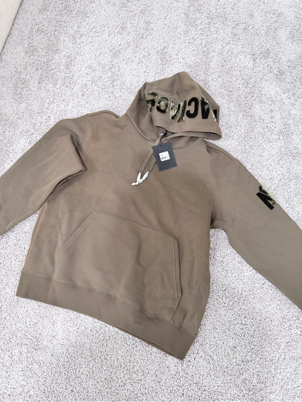 Mackage Army Green Crewneck Hoodie